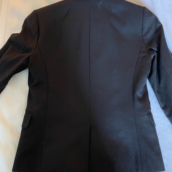 J Crew Schoolboy Blazer in Black Wool Blend (2) - Picture 4 of 9